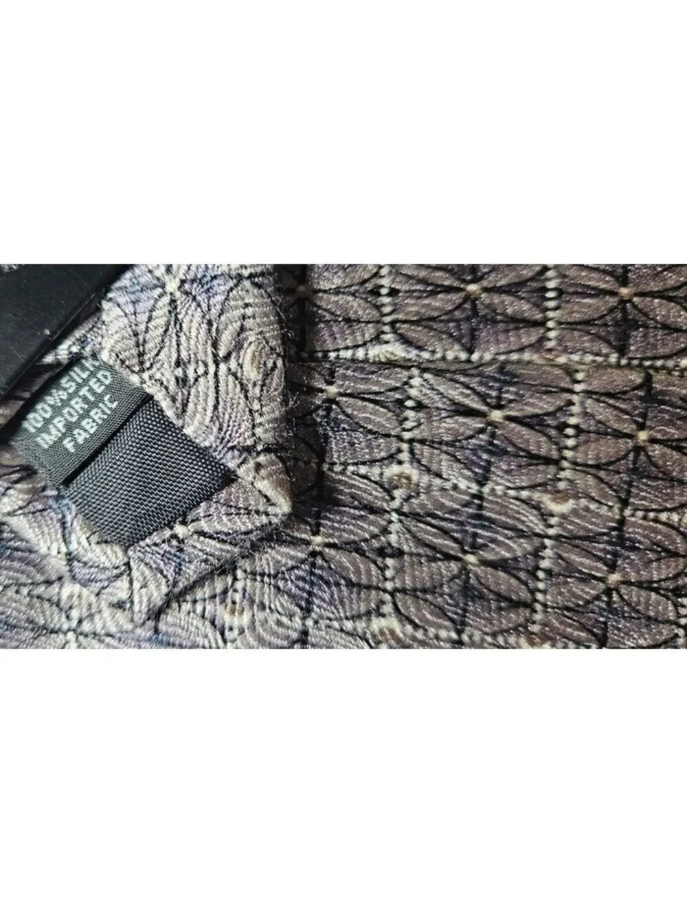 Chez Roffé New York Classic Patterned Silk Tie